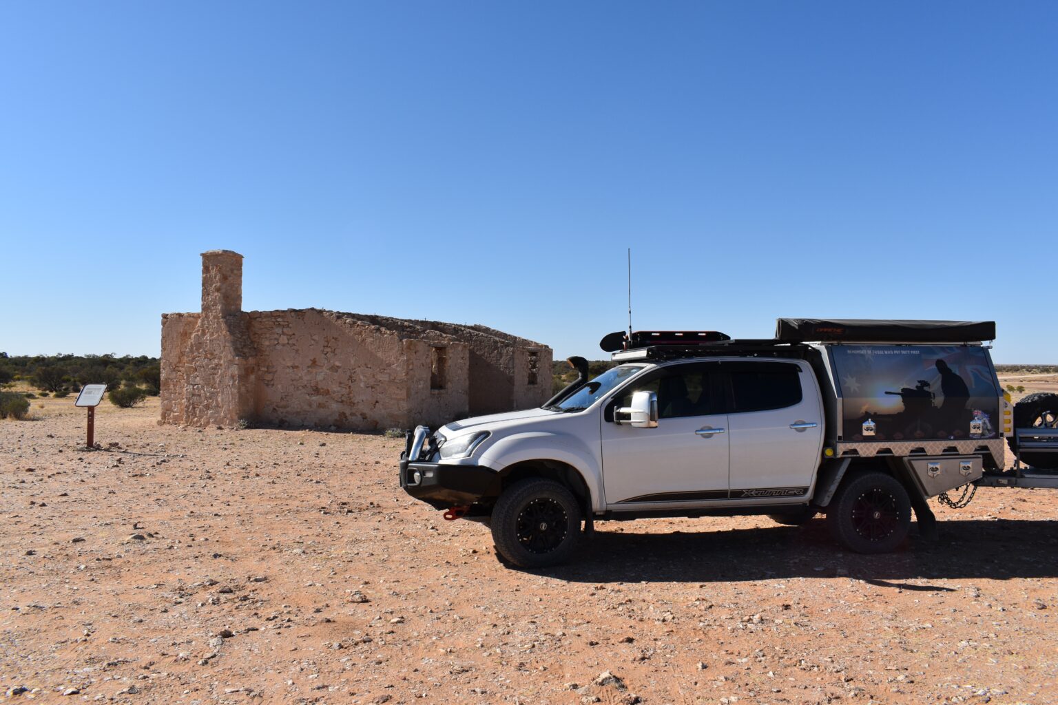 Carcory Homestead ruin Birdsville ueenslands